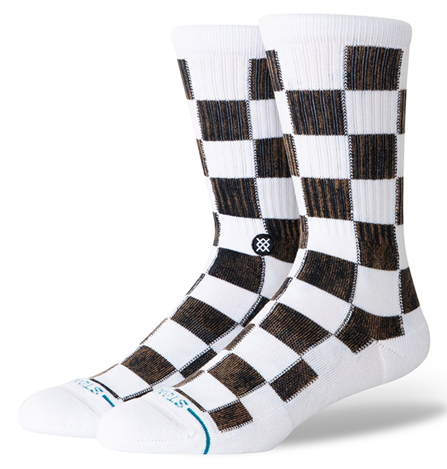 Stance Dance Floor Crew Socken White 26508