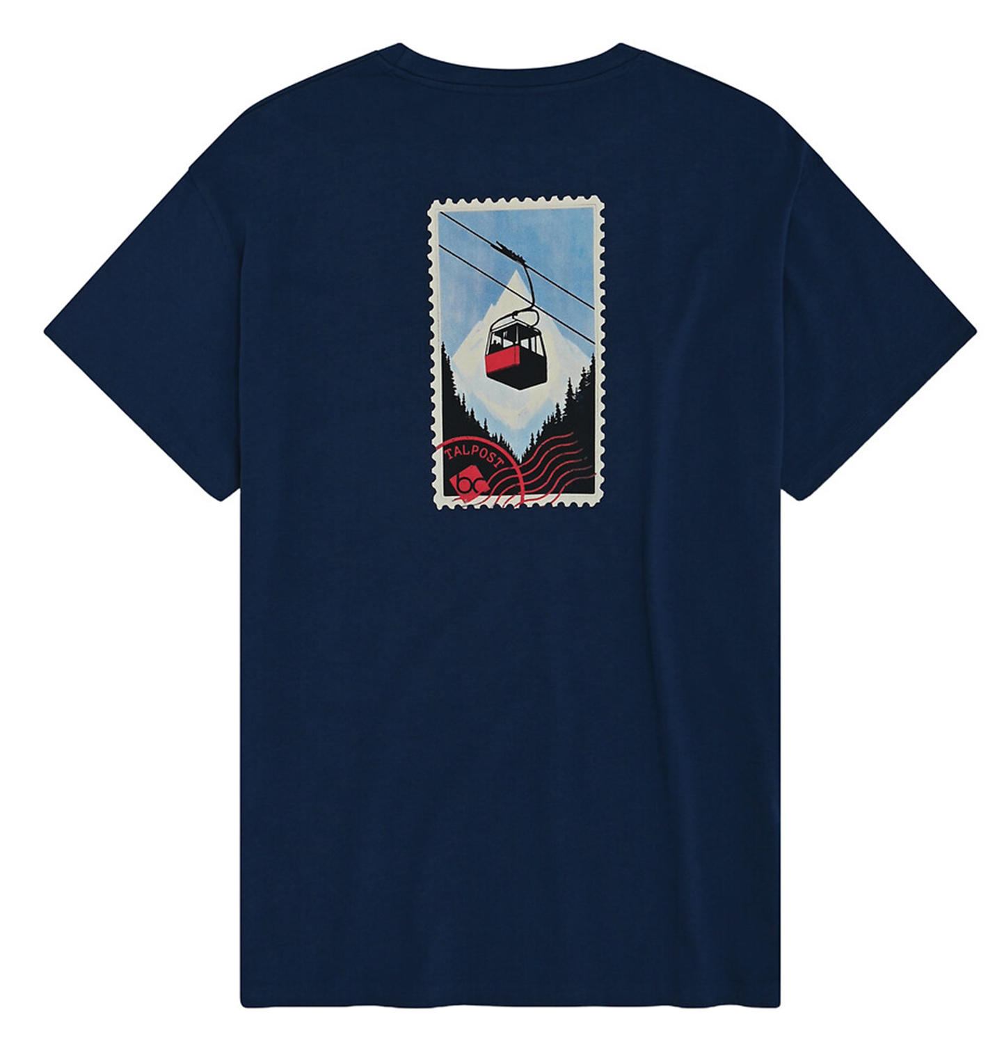 Bavarian Caps Gondel T-Shirt Dunkelblau 25794