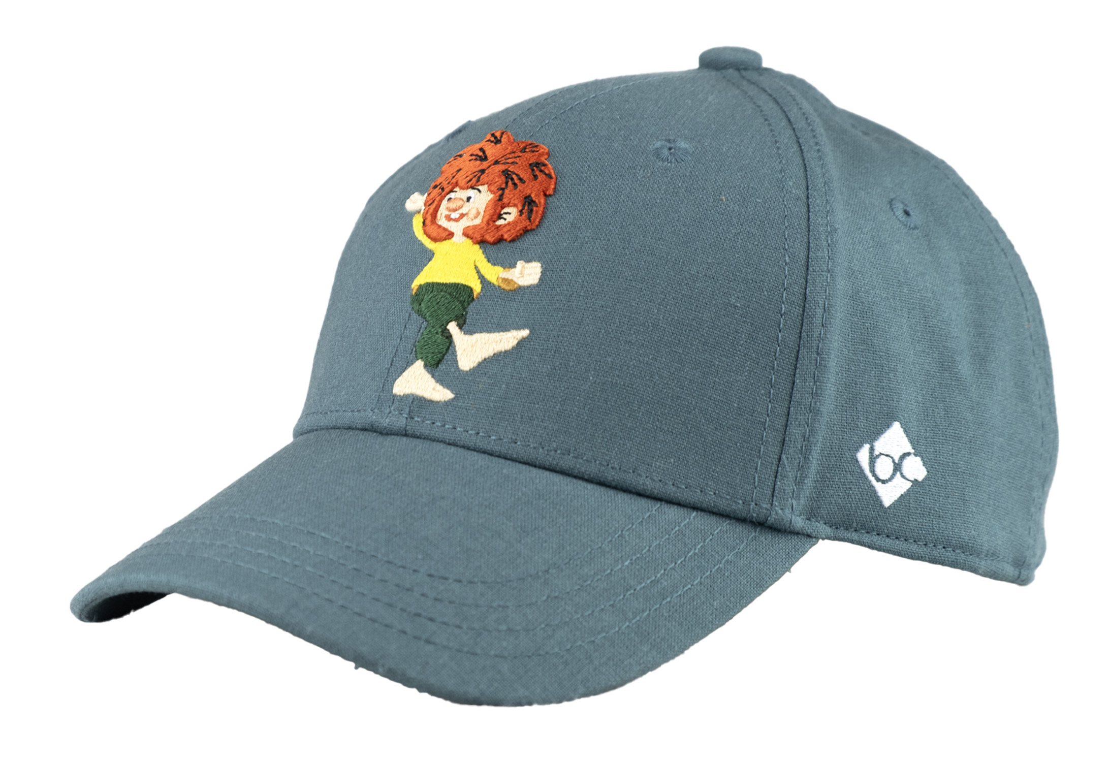 Bavarian Caps Pumuckl Tanzt Grau Blau Curved 25312