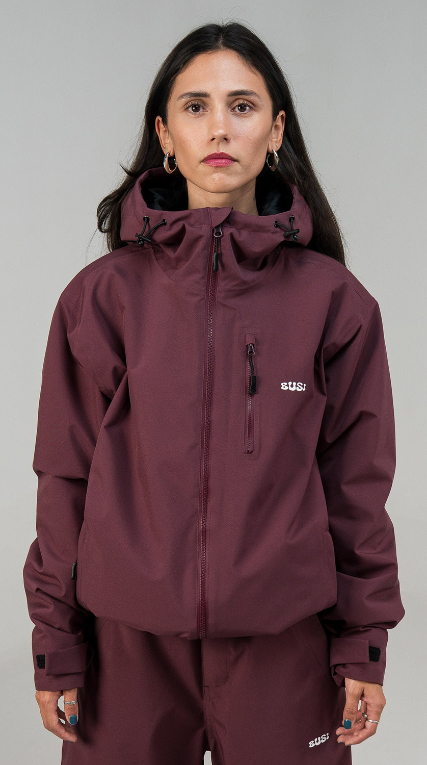 Busi Core 2L Padded Ski Jacke Wine Red 26/27 26836
