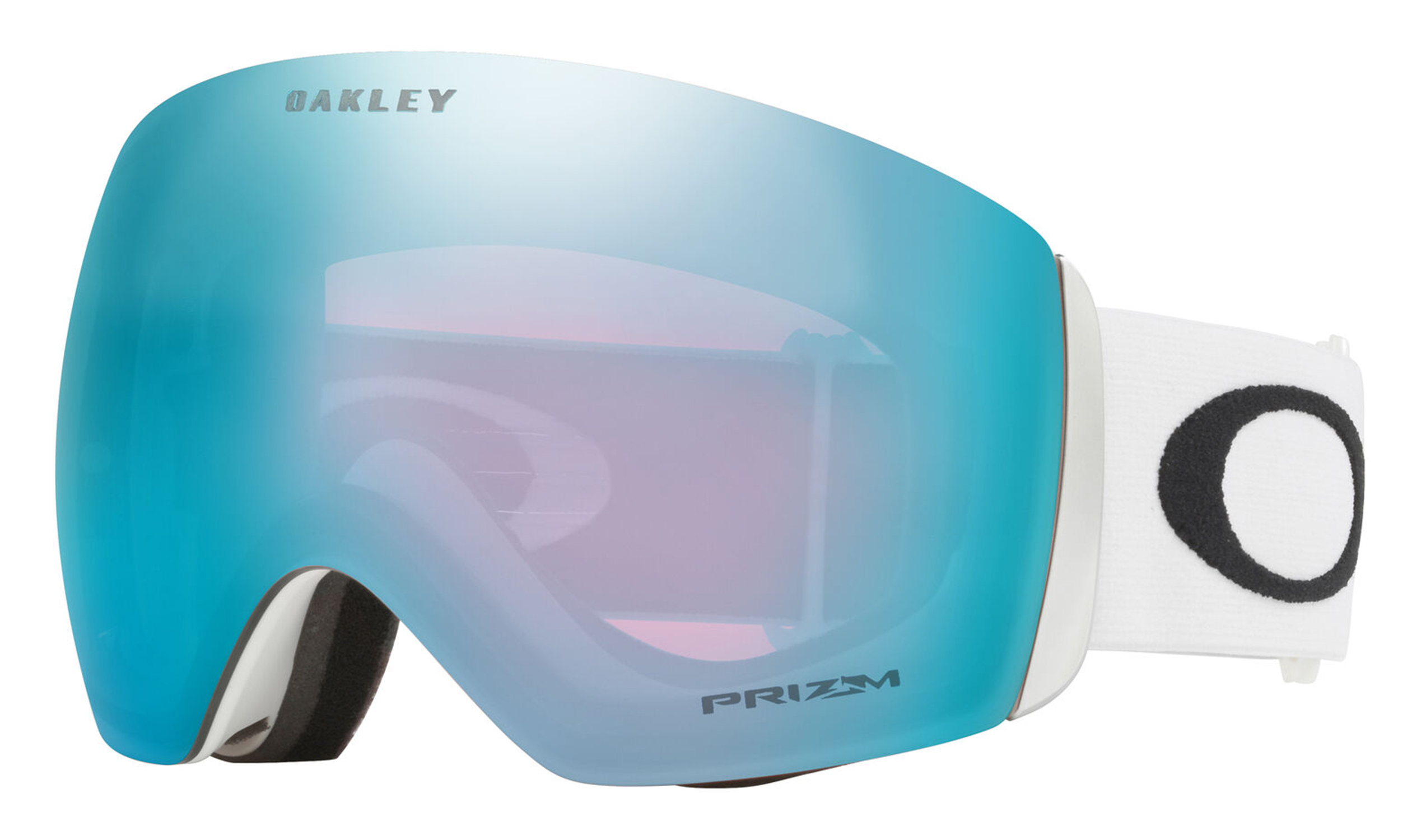Oakley Flight Deck L Matte White Prizm Sapphire 24/25 21081 Oakley Flight Deck L Matte White Prizm Sapphire 24/25 21081