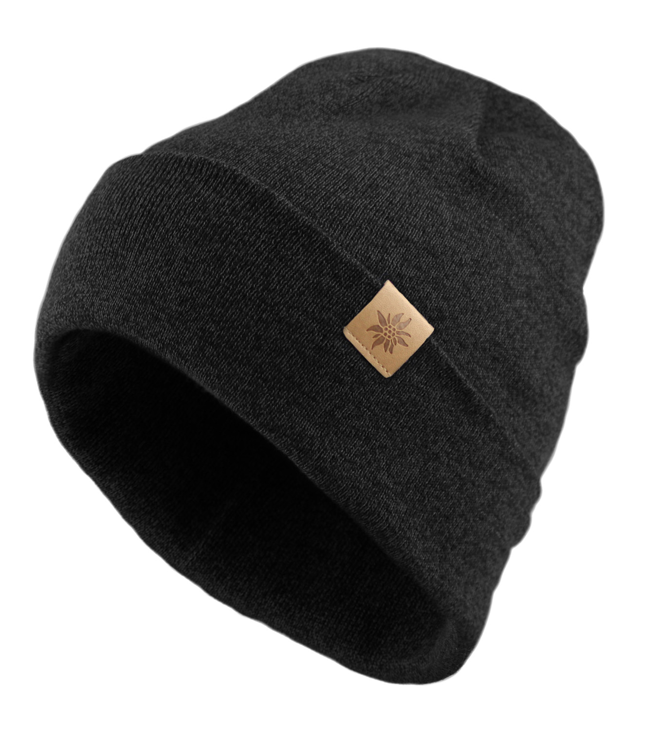 Bavarian Caps Haum Beanie Grau Melange 20427