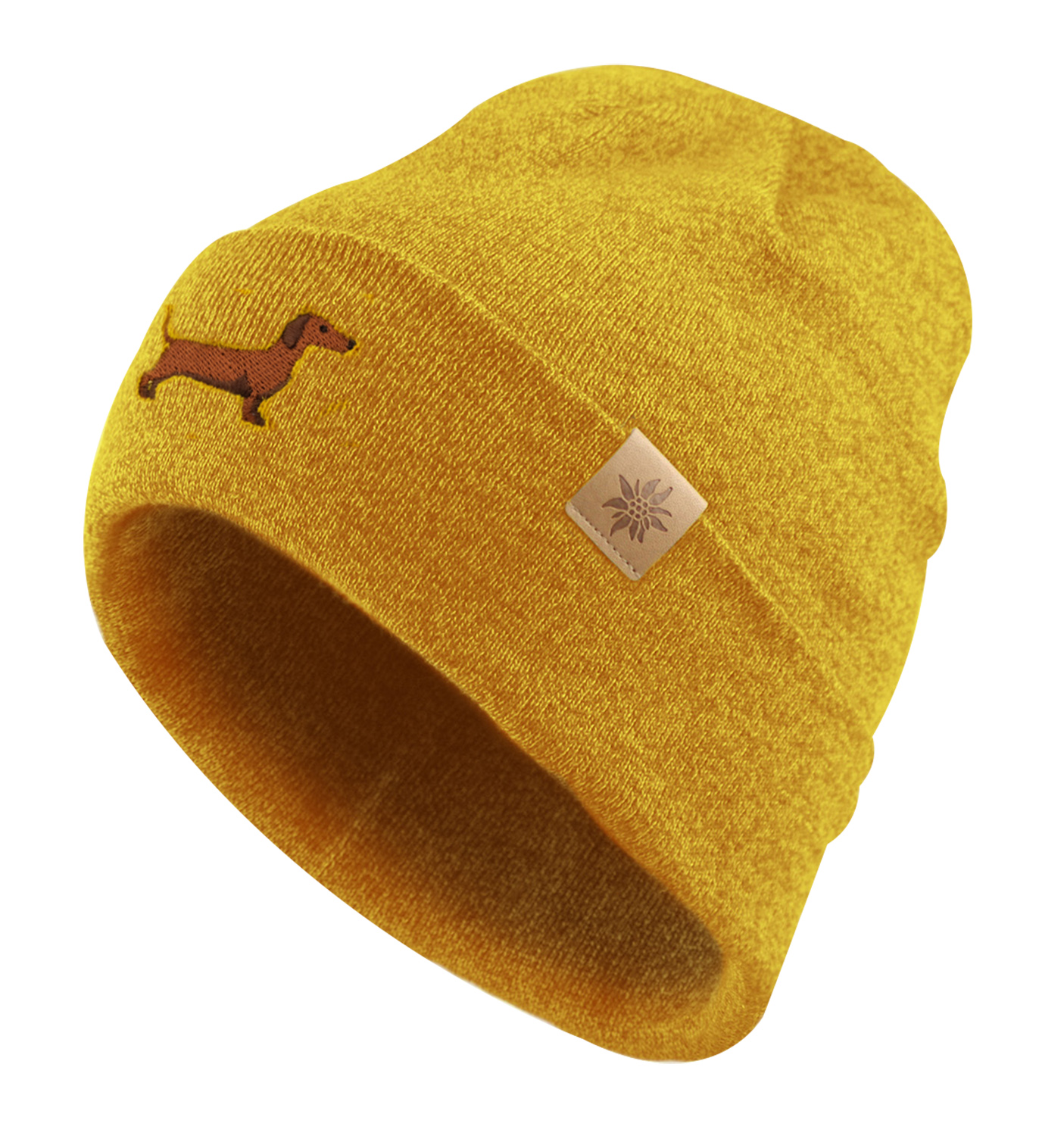 Bavarian Caps Dackel Haum Beanie Senf 20434 Bavarian Caps Dackel Haum Beanie Senf 20434