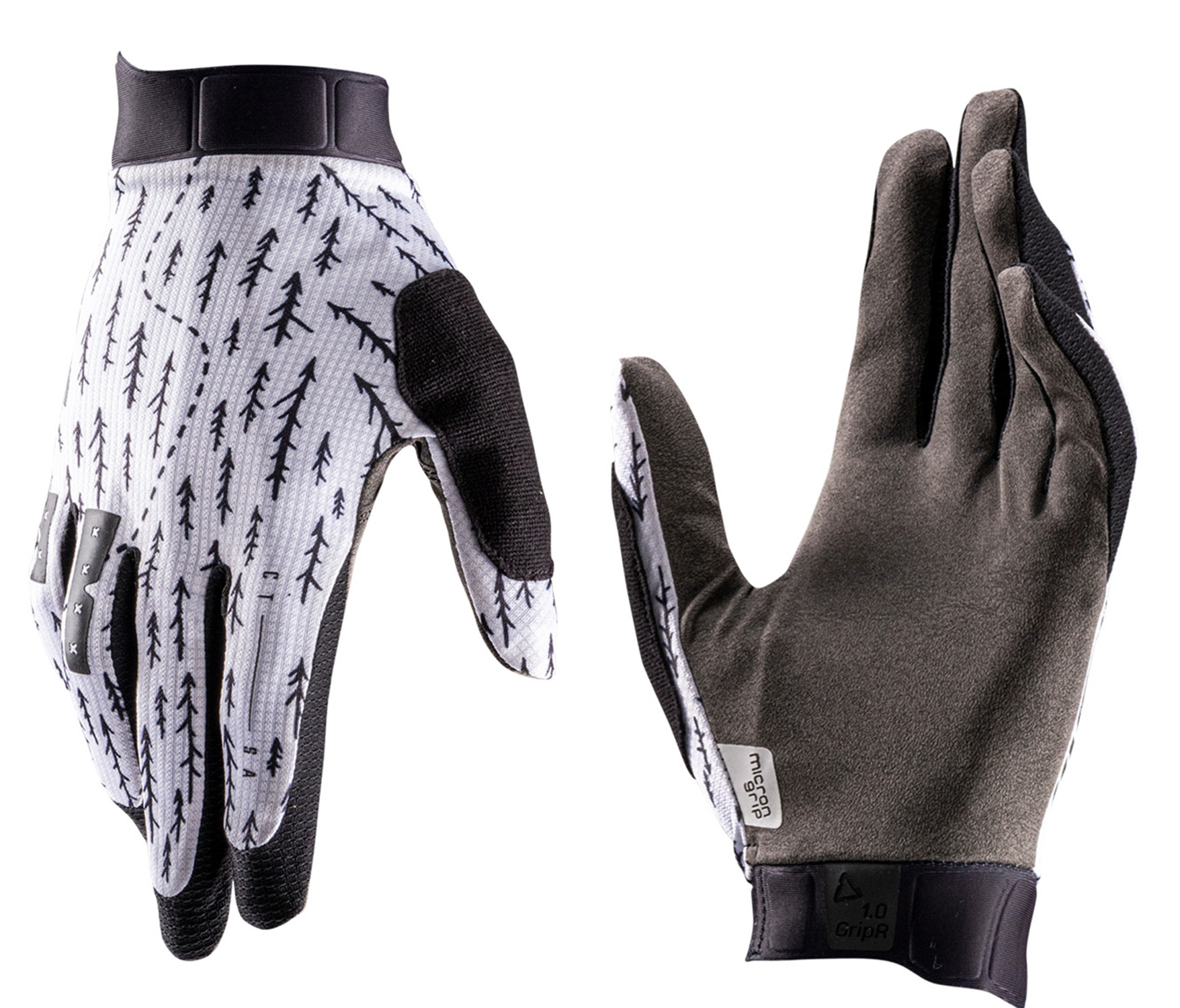 Leatt MTB 1.0 GripR Bike Handschuh Trails White 26274