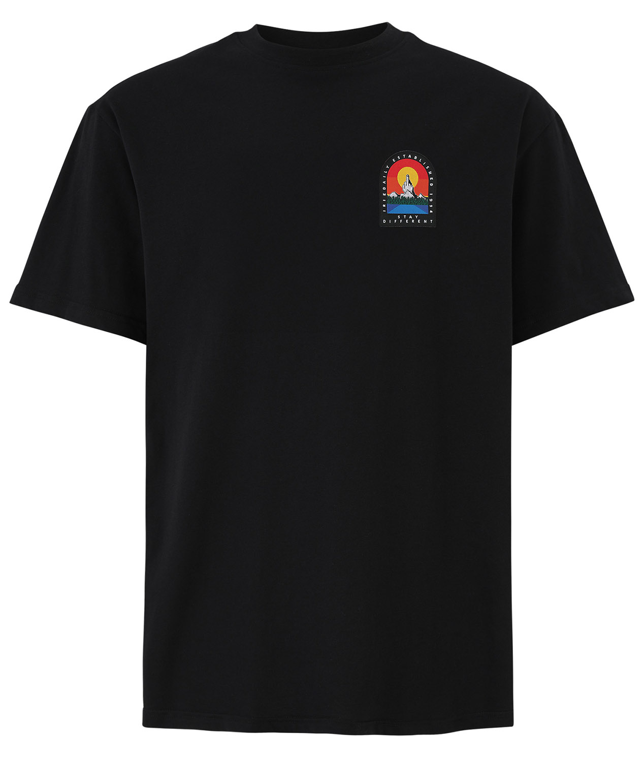 Iriedaily Stone Relaxed T-Shirt Black 26052