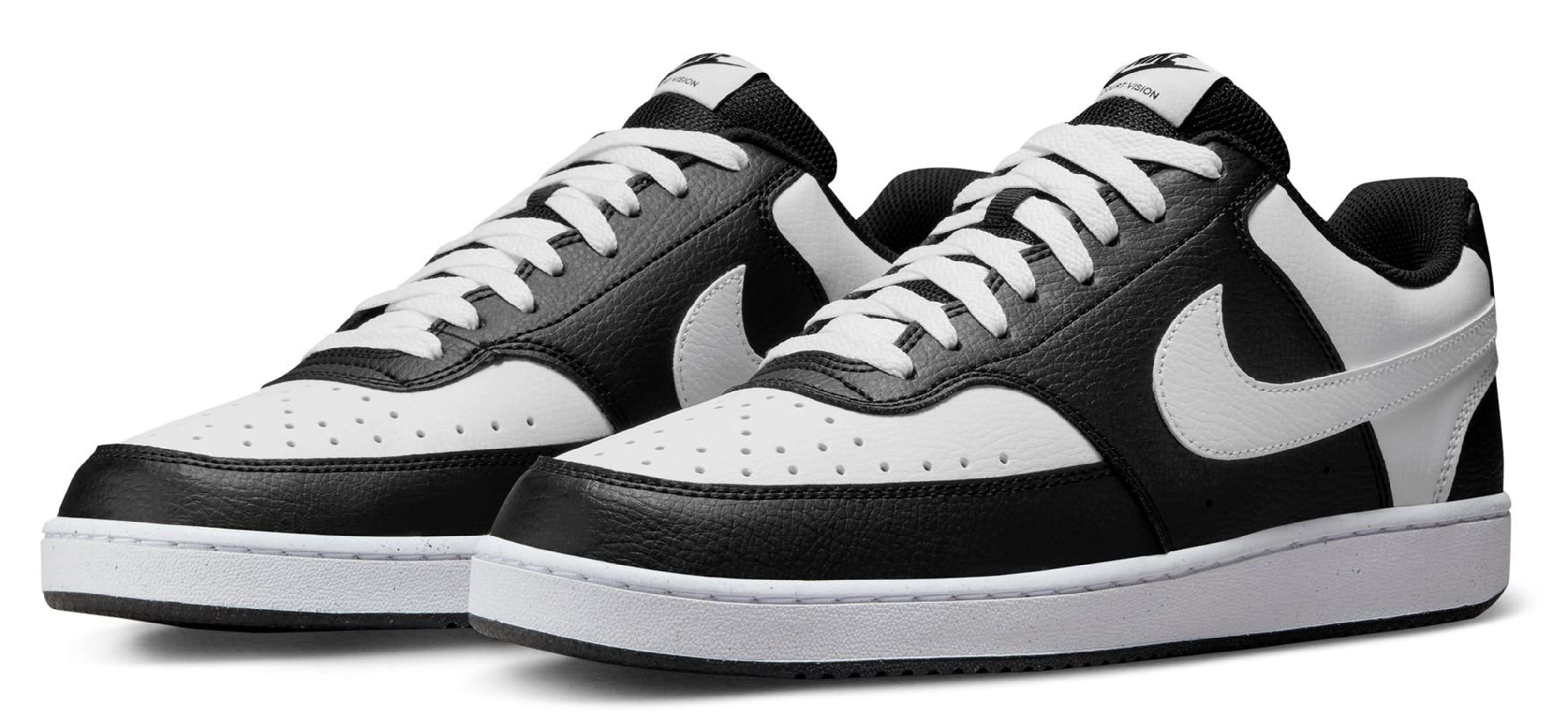 Nike Court Vision Low Black White 25452