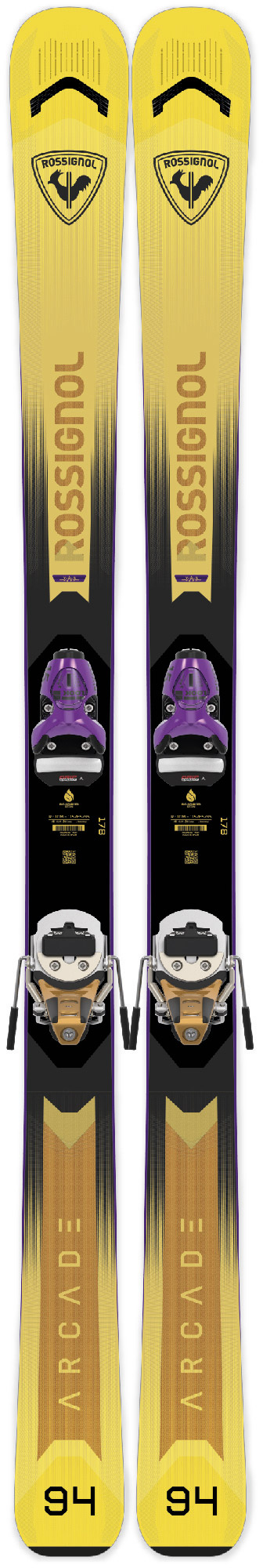 Rossignol Arcade 94 inkl. Bindung 25/26 25742 Rossignol Arcade 94 inkl. Bindung 25/26 25742