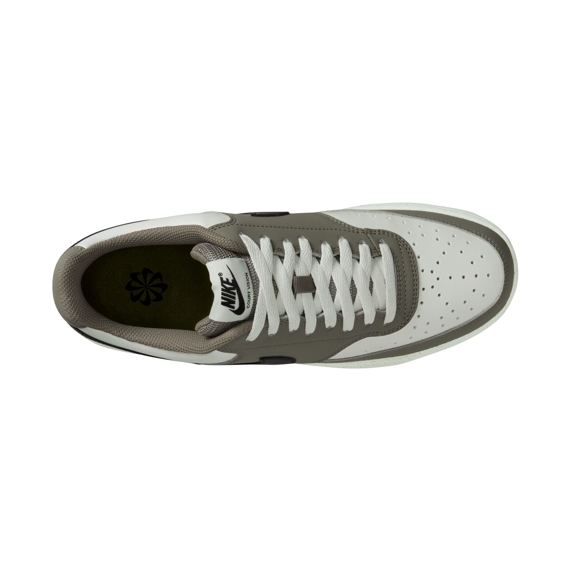 Nike Court Vision Low Summit White Black