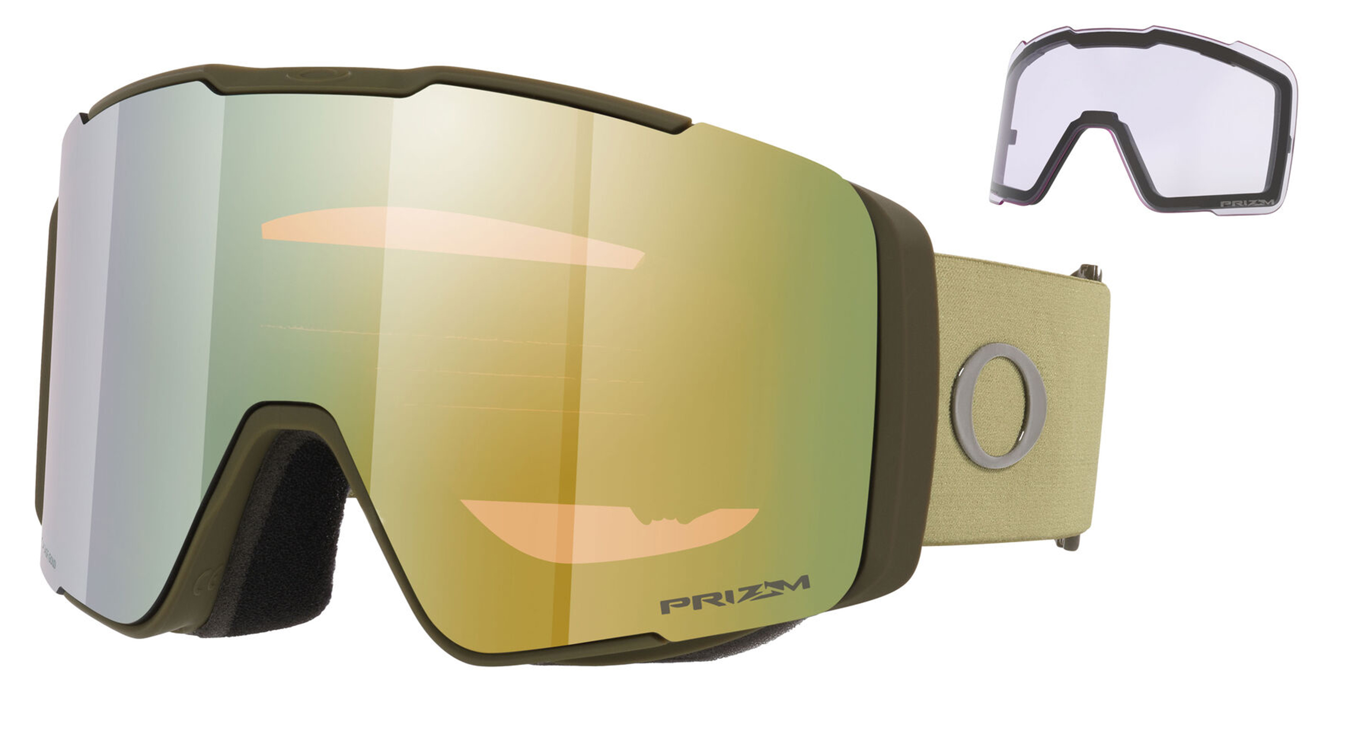 Oakley Line Miner Pro L Matte Fern Prizm Sage Gold + Prizm Clear 26/27 26757