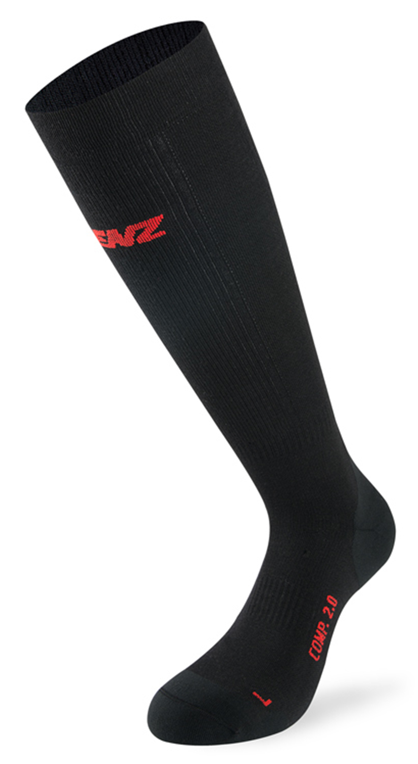 Lenz Compression 2.0 Merino Skisocken Schwarz 23690 Lenz Compression 2.0 Merino Skisocken Schwarz 23690