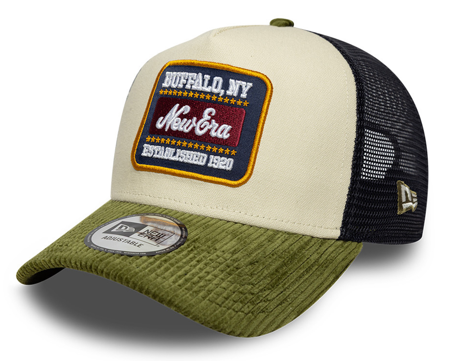 New Era Patch Cord EF Trucker Cap Beige 26540
