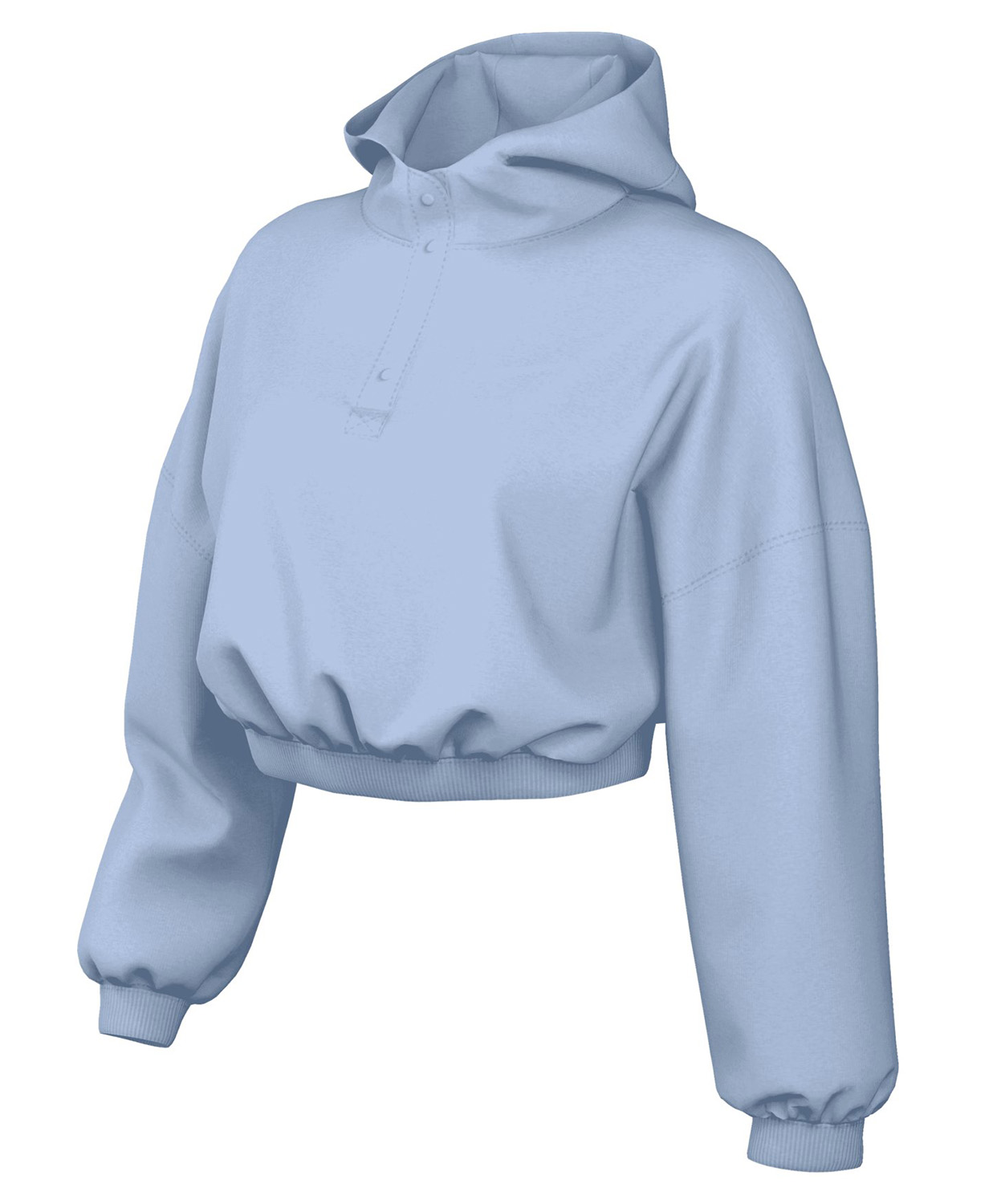 Nike Phoenix Damen Hoodie Hydrogen Blue Sail 26101