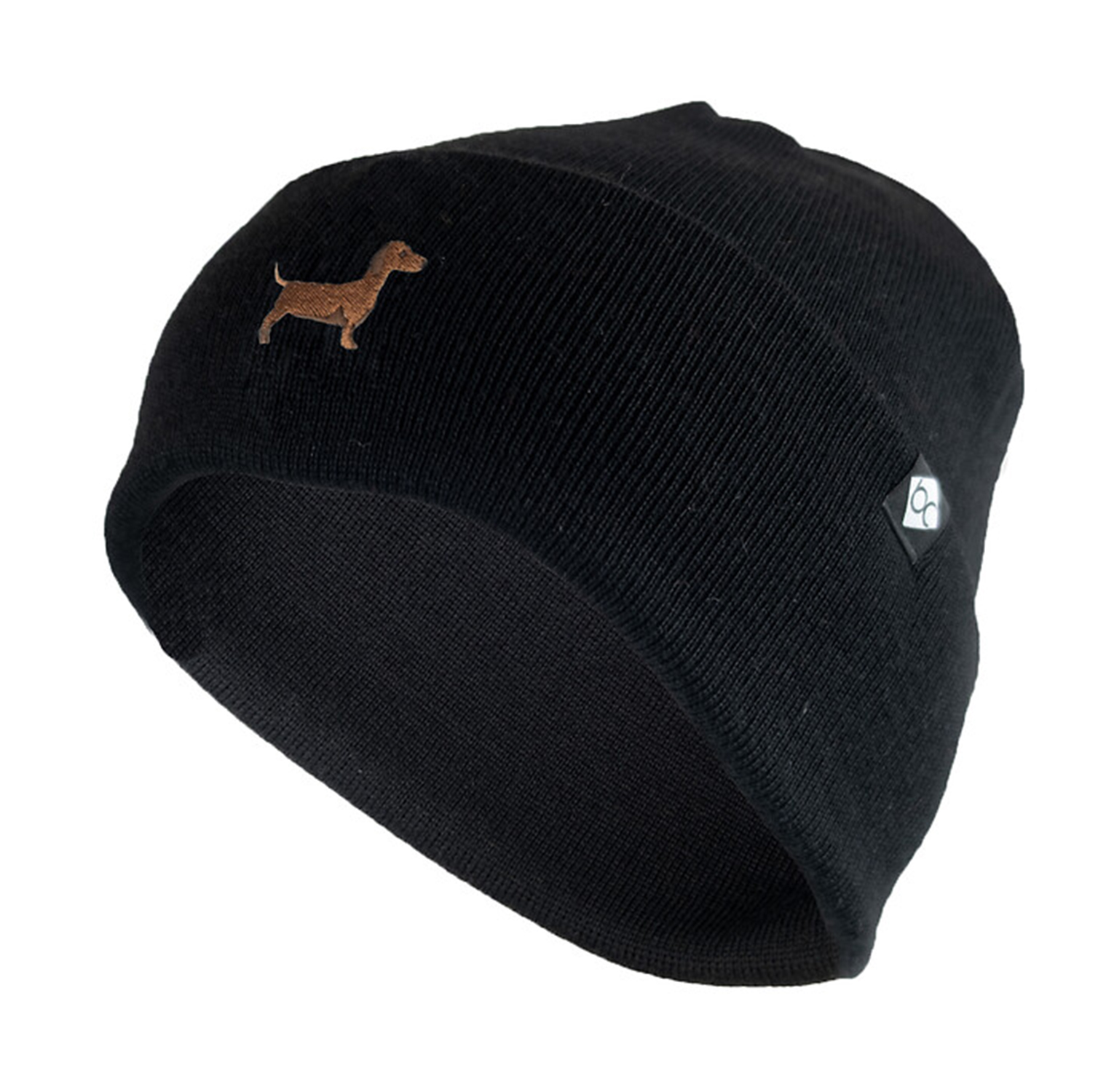 Bavarian Caps Dackel Haum Beanie Schwarz 26606