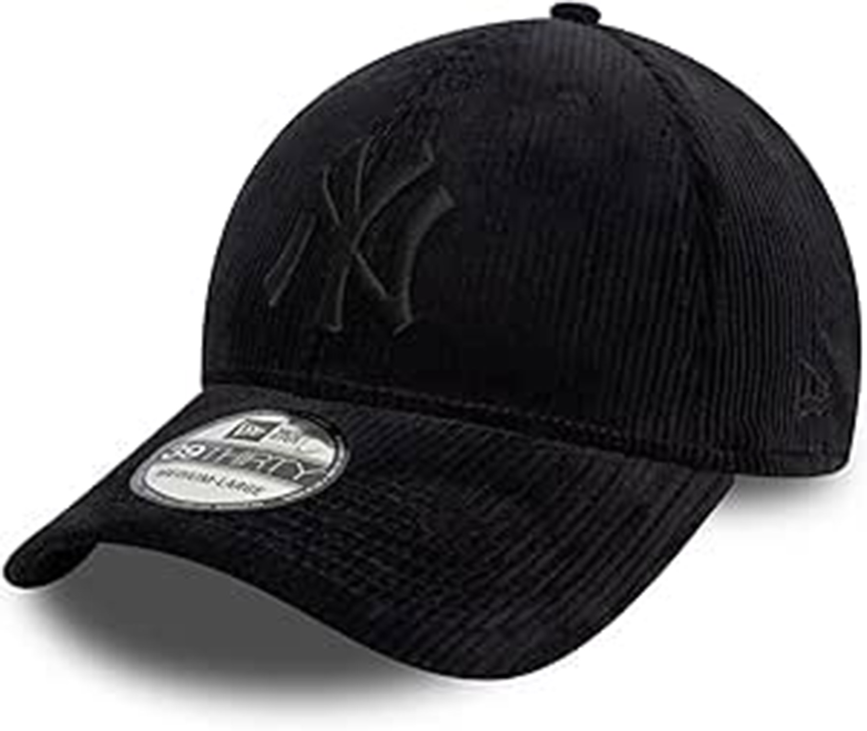 New Era Cord 39Thirty Cap New York Yankees Black 25041