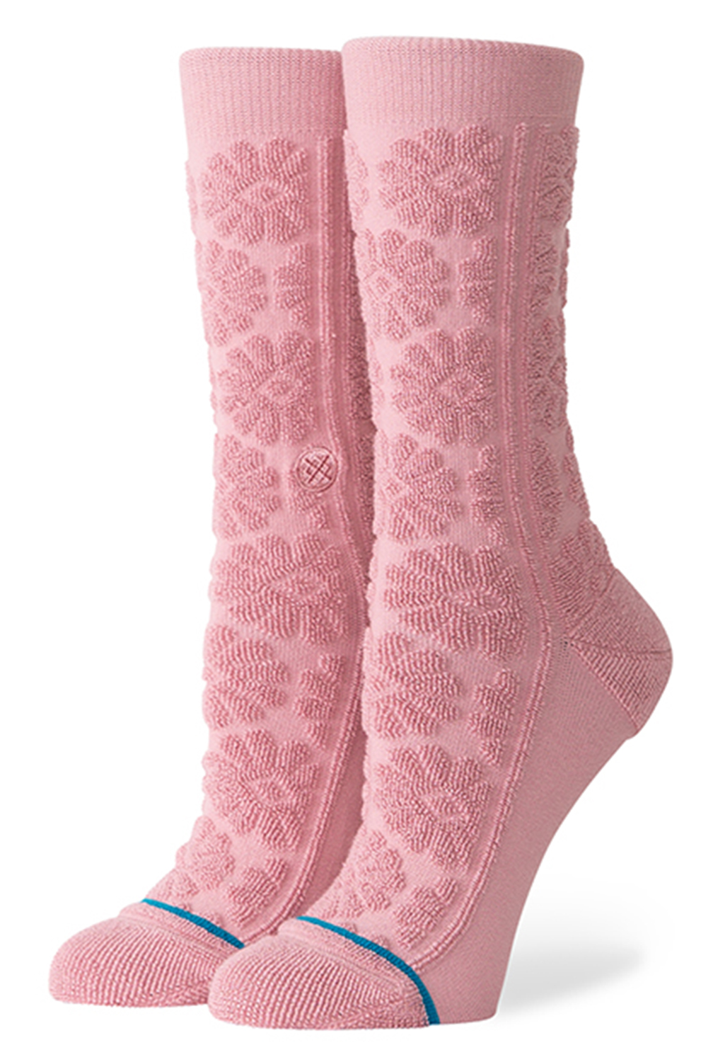 Stance Daisy Terry Crew Socken Pink 26516