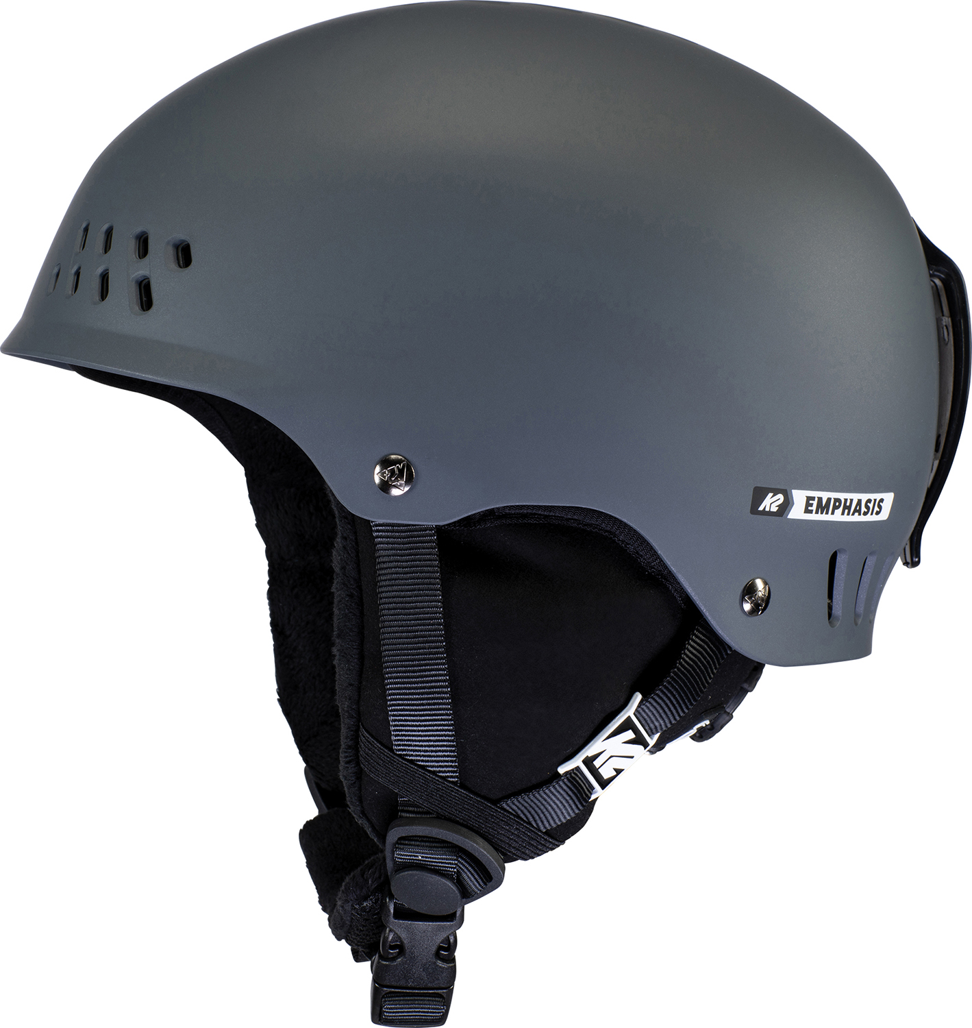 K2 Emphasis Damen Helm Matte Pearl Charcoal 24/25 22697 K2 Emphasis Damen Helm Matte Pearl Charcoal 24/25 22697