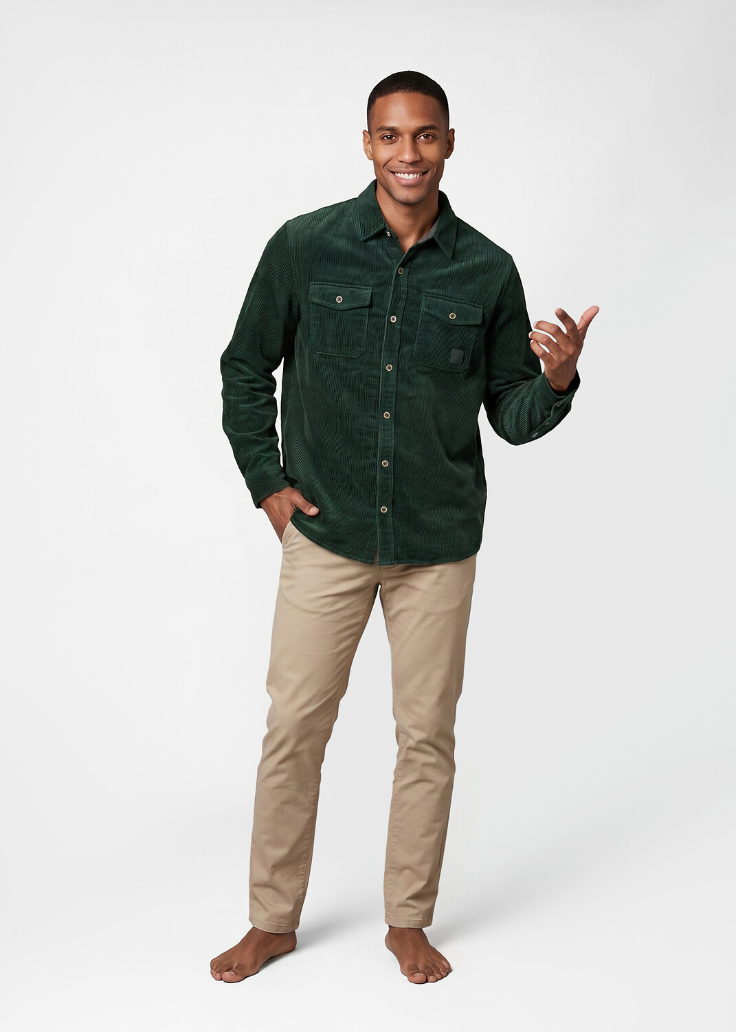 Bavarian Caps Arno Overshirt Hemd Dunkelpetrol