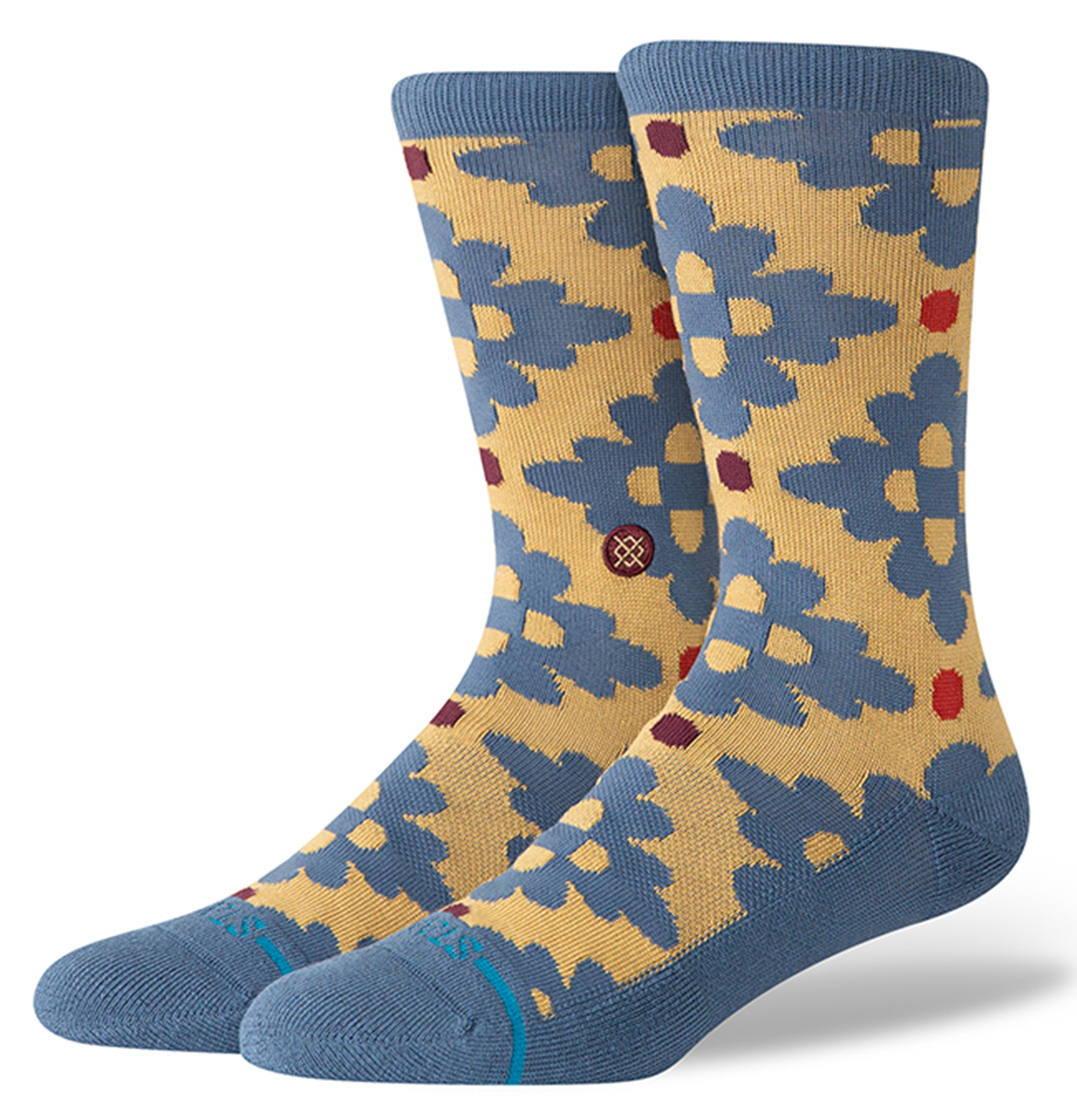 Stance Ceramic Crew Socken Seablue 25672