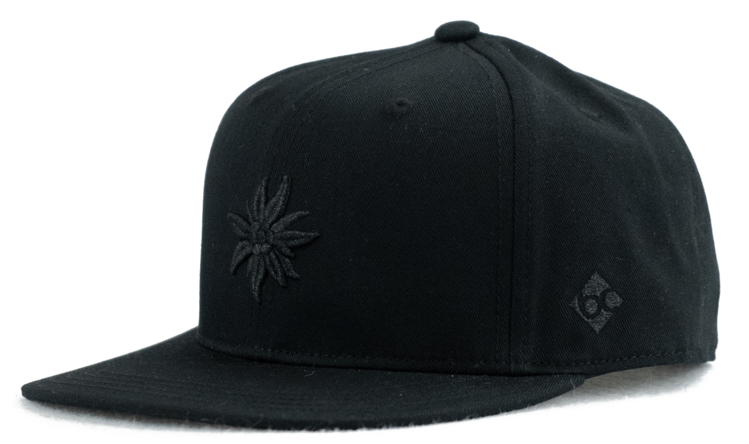 Bavarian Caps Edelweiß Black Edition Schwarz Snapback 25291 Bavarian Caps Edelweiß Black Edition Schwarz Snapback 25291