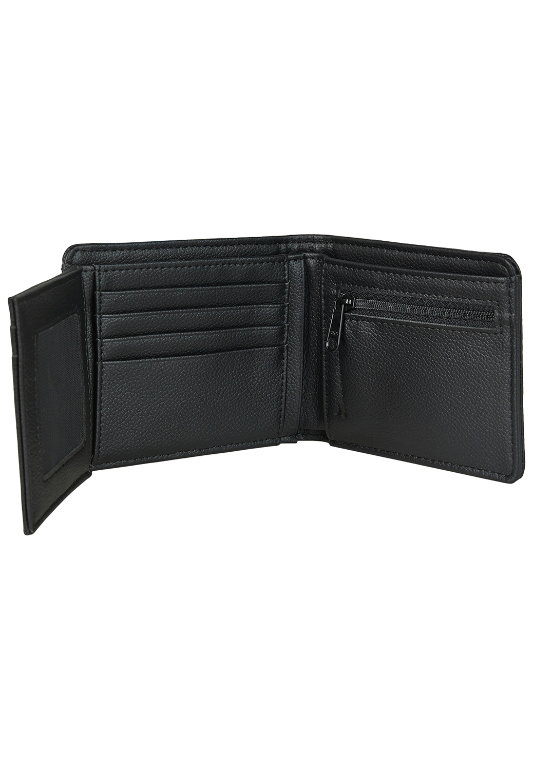 Iriedaily Pleather Geldbörse Off Black