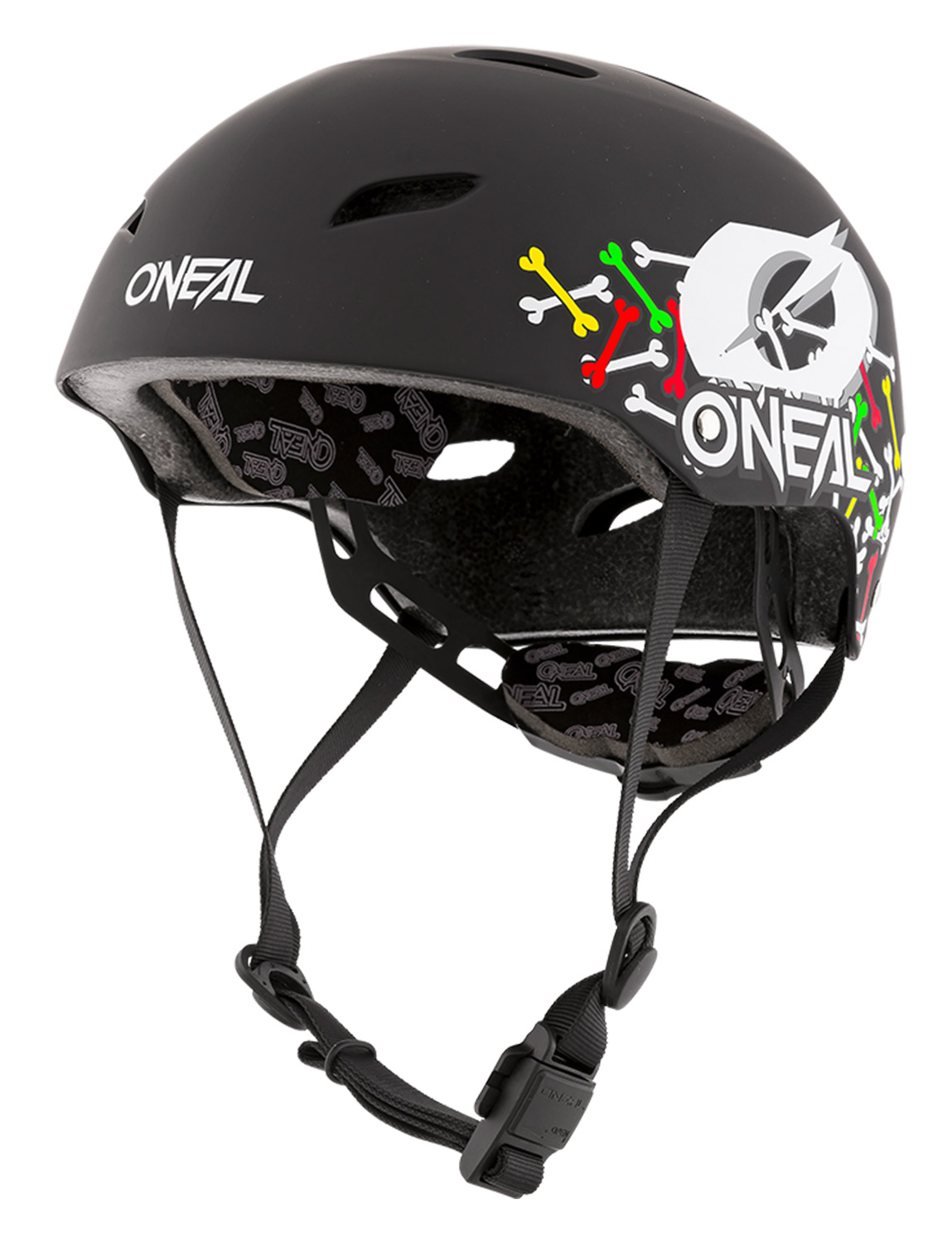 O'Neal Dirt Lid Kinder Helm Skulls Black 24438 O'Neal Dirt Lid Kinder Helm Skulls Black 24438