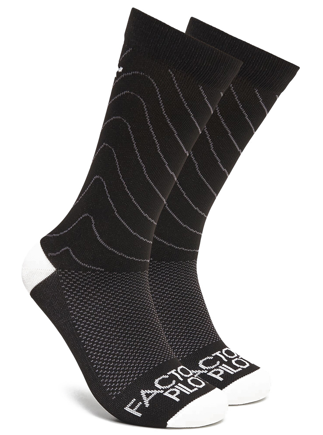 Oakley Factory Pilot MTB Crew Socken Blackout 23072 Oakley Factory Pilot MTB Crew Socken Blackout 23072