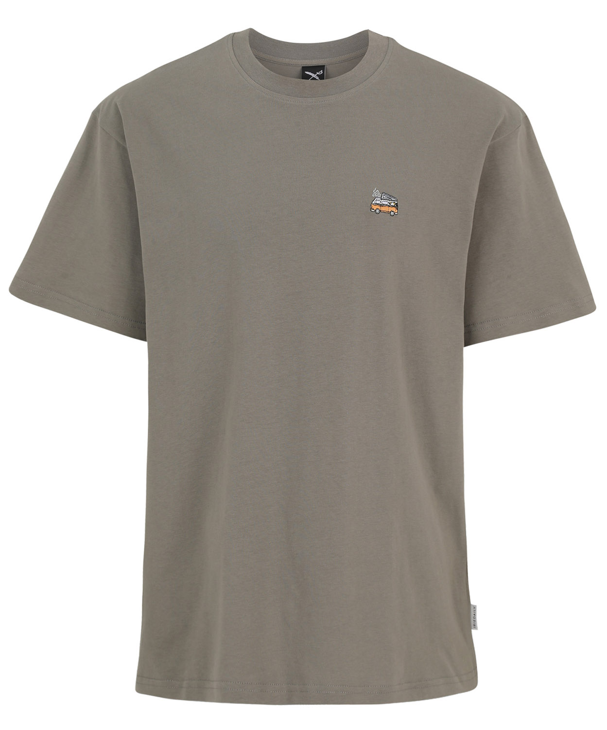 Iriedaily Smokin Van Relaxed T-Shirt Smokey Olive 26065