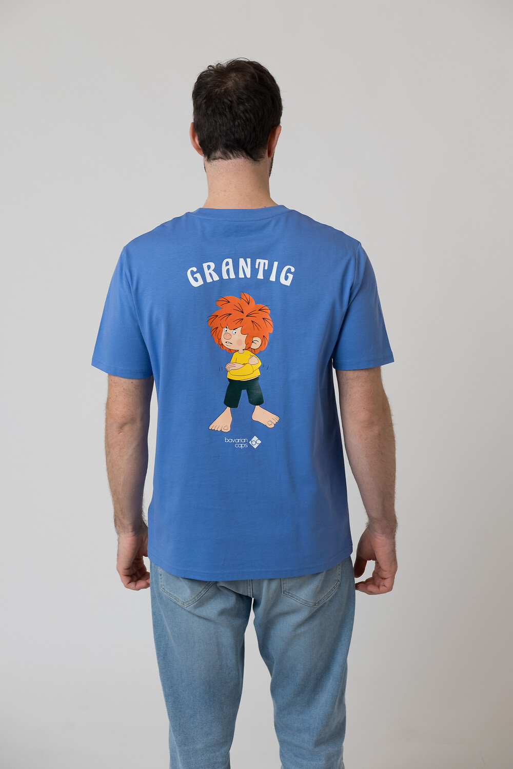 Bavarian Caps Grantler Klub: Pumuckl T-Shirt Blau
