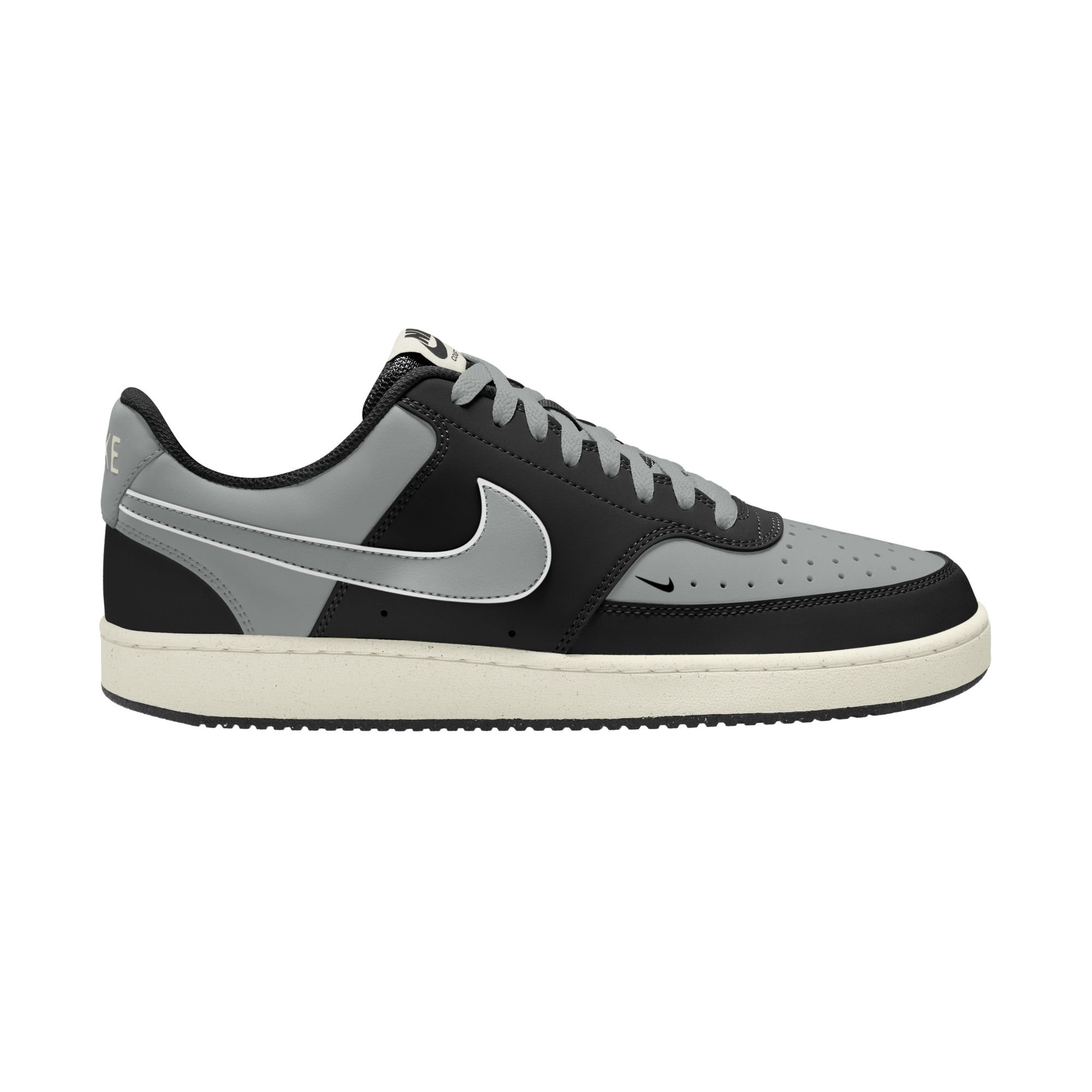 Nike Court Vision Low Black Light Smoke Grey