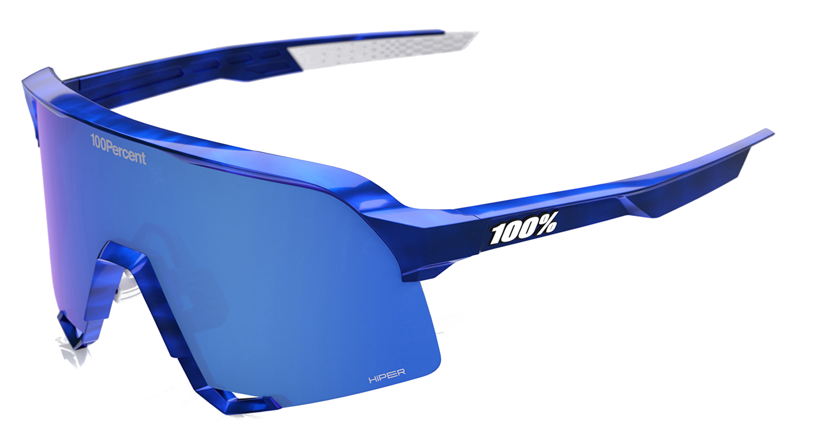 100% S3 Red Bull Bora Gloss Blue Holographic Hiper Royale Blue 26044