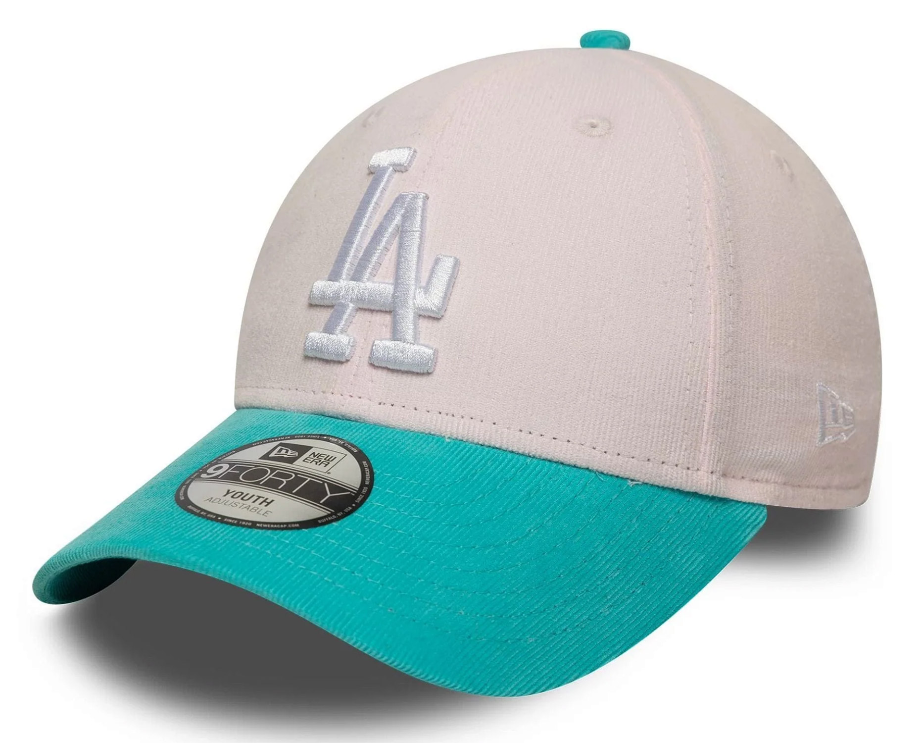 New Era Kinder Cord 9Forty Cap Los Angeles Dodgers Pink 26032