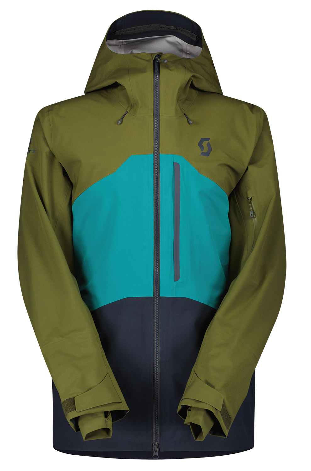 Scott Vertic 3L Jacke Fire Green Winter Green 23/24 23854 Scott Vertic 3L Jacke Fire Green Winter Green 23/24 23854