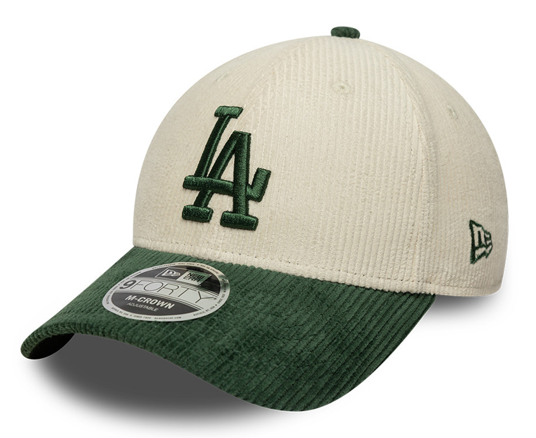 New Era Cord 9Forty MC Cap Los Angeles Dodgers Grün 26545