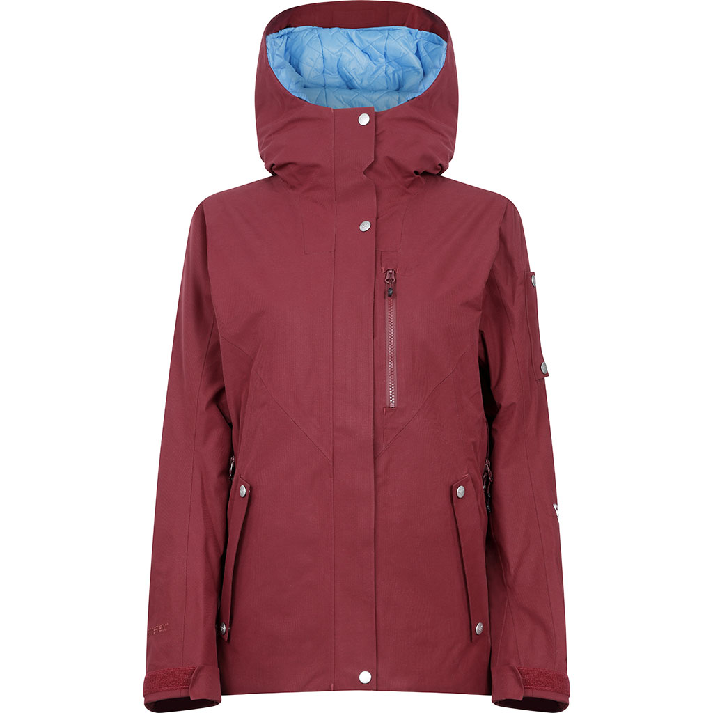 Black Crows Corpus Damen Insulated Gore Tex Jacke Burgundy 14842 Black Crows Corpus Damen Insulated Gore Tex Jacke Burgundy 14842