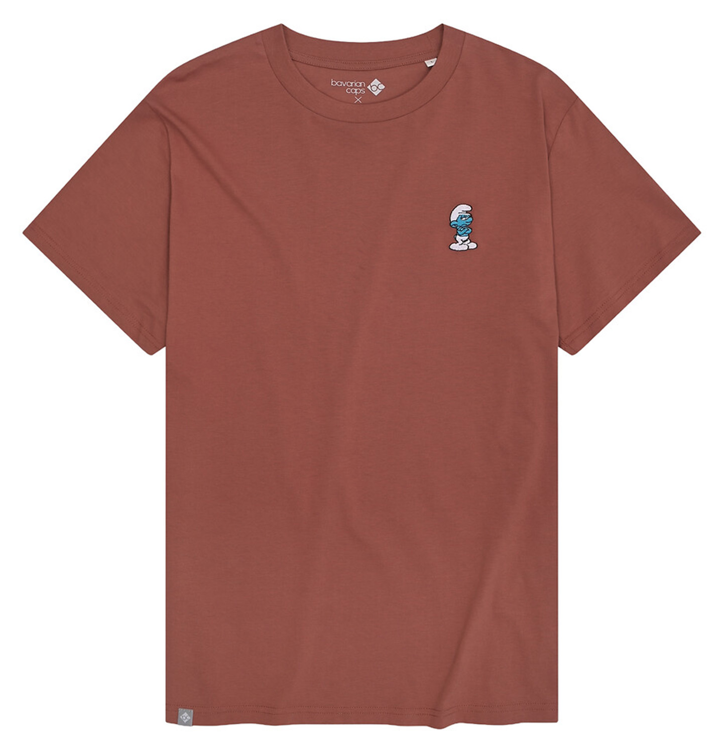 Bavarian Caps Grantler Klub: Muffi T-Shirt Rot Braun