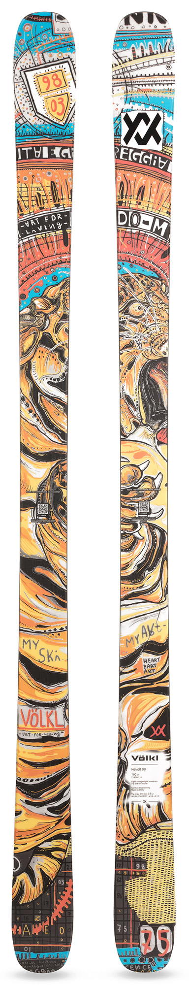 Völkl Revolt 90 Freestyle Ski 26/27 26430