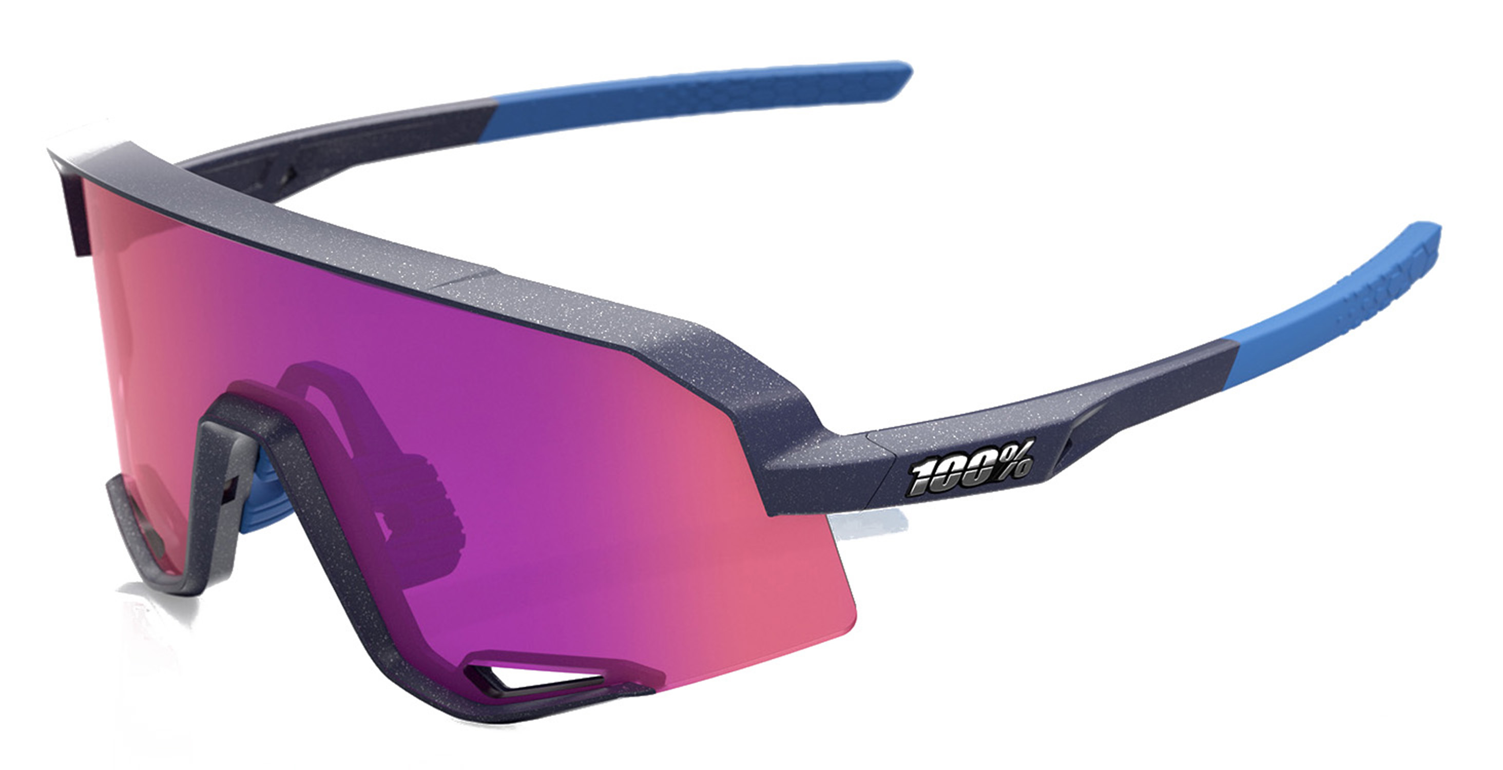 100% Slendale Satin Storm Metallica 2026 Purple Sonnenbrille 26092