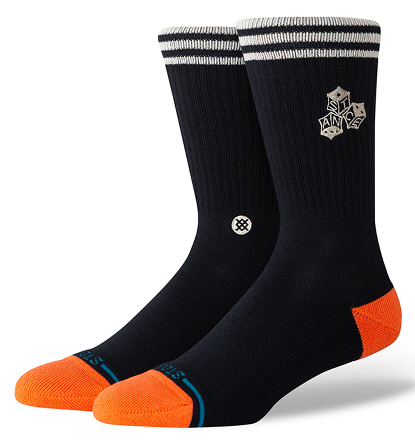 Stance High Roller Crew Socken Black 25665