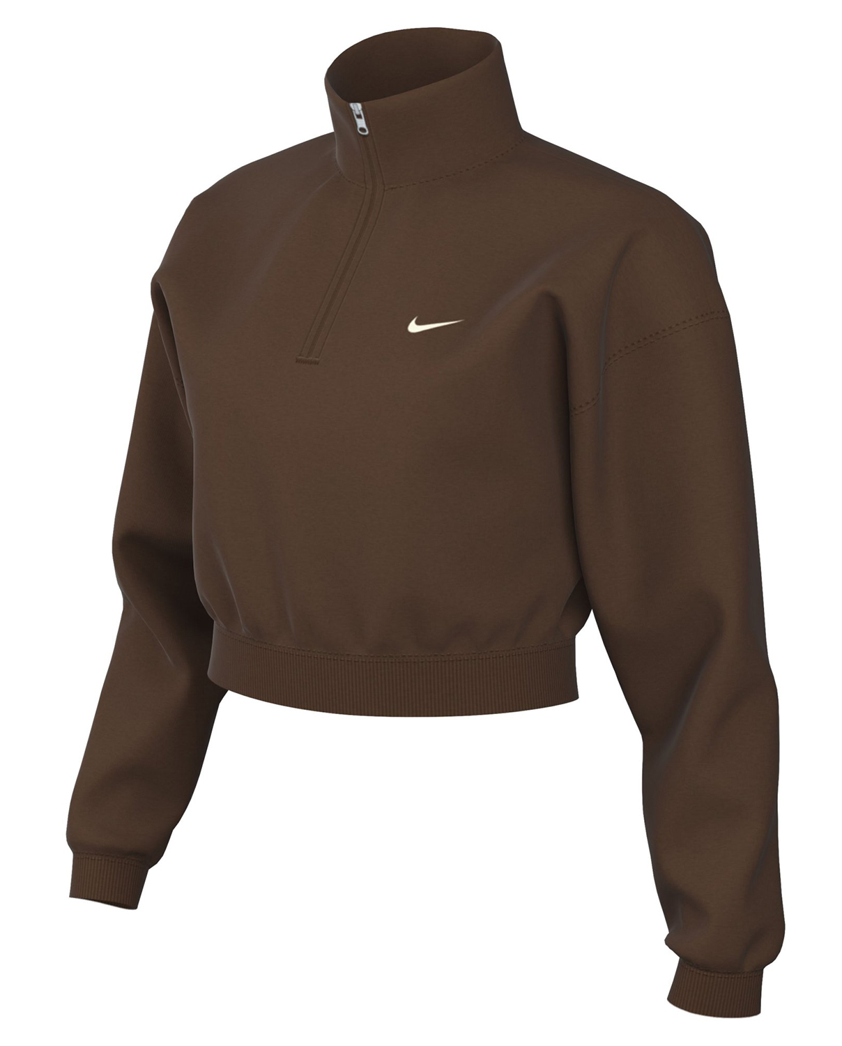 Nike Damen Crop Sweatshirt Cacao Wow Sail 26454