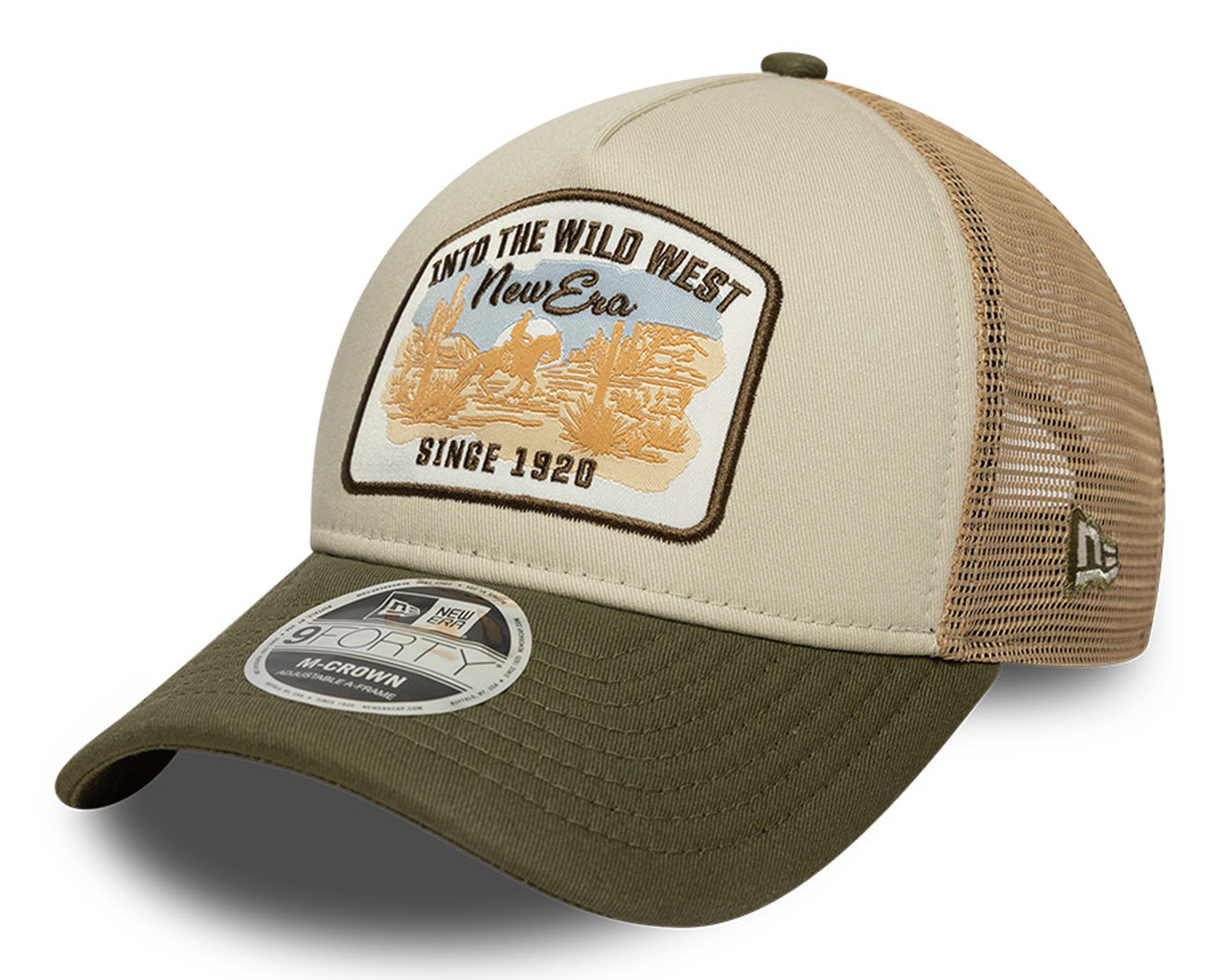 New Era 9Forty MC AF Trucker Cap Olive Stone 26160