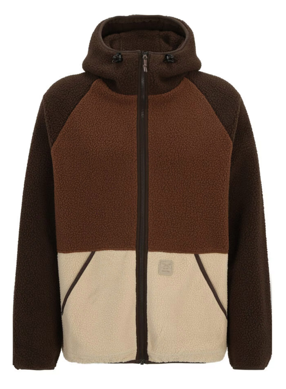 Iriedaily Quentin Fleece Jacke Dark Coffee 25596