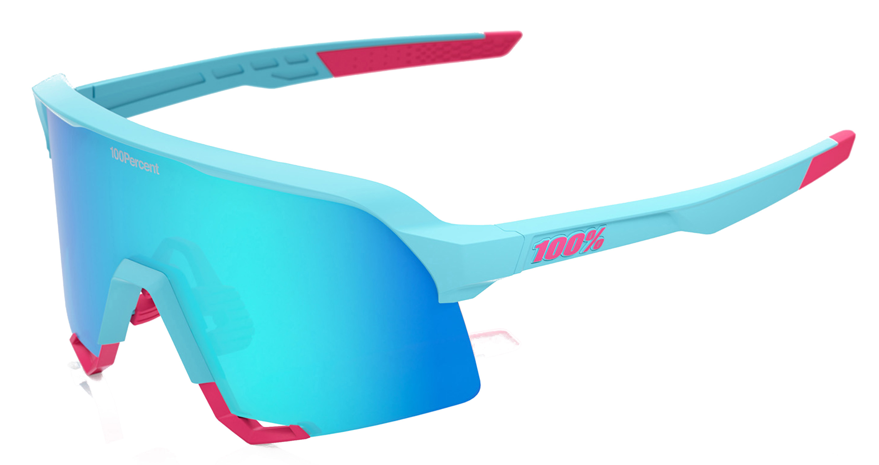 100% S3 Tatis 4 Blue Topaz Mirror Sonnenbrille 26045