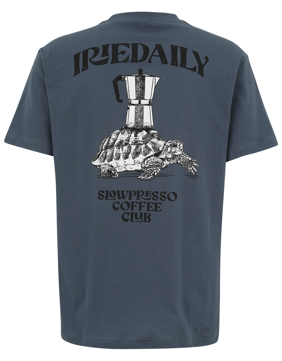 Iriedaily Slowpresso T-Shirt Dark Steel 26049