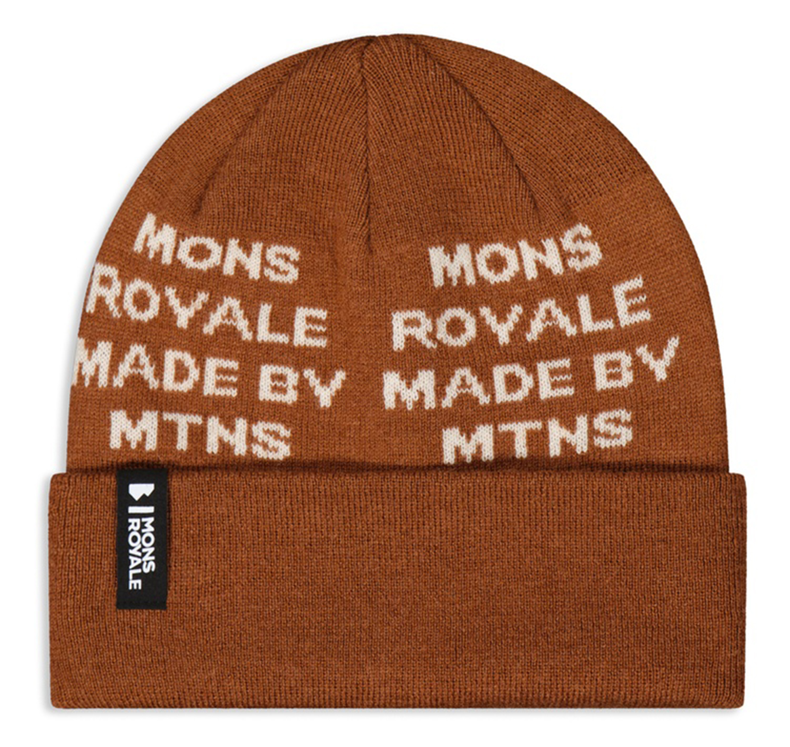 Mons Royale McCloud Graphic Beanie Copper 23655 Mons Royale McCloud Graphic Beanie Copper 23655