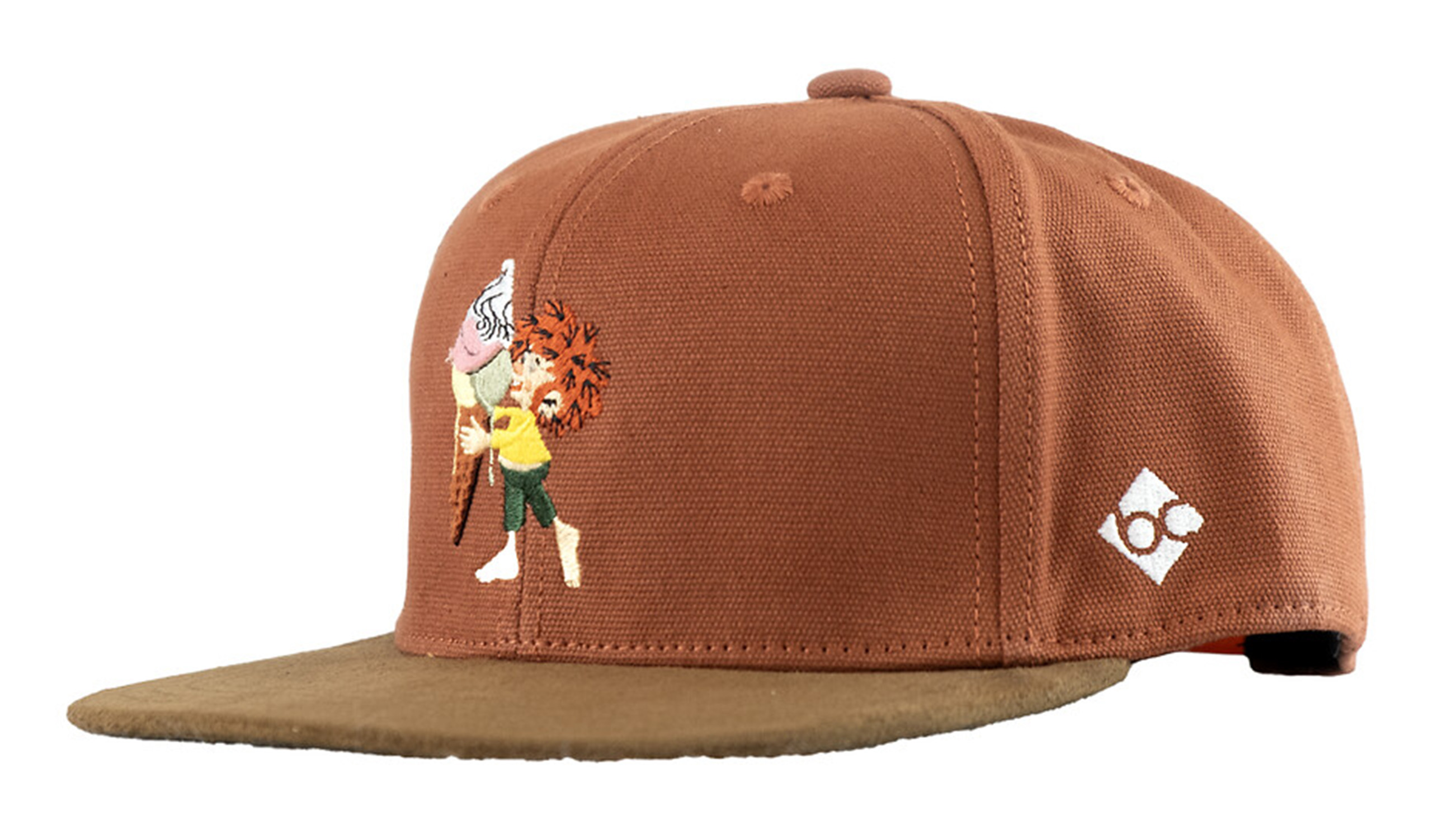 Bavarian Caps Pumuckl Schleckeis Snapback Rost Rot 26210