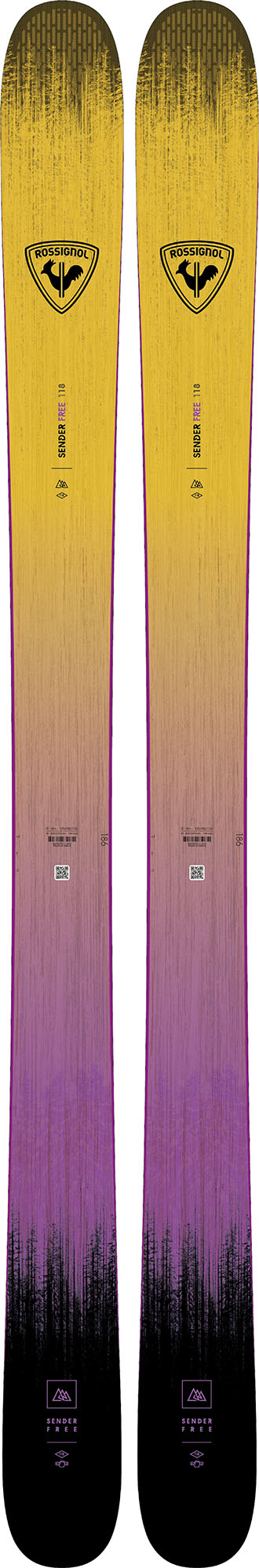 Rossignol Sender Free 118 Freeride Ski 24/25 24714 Rossignol Sender Free 118 Freeride Ski 24/25 24714