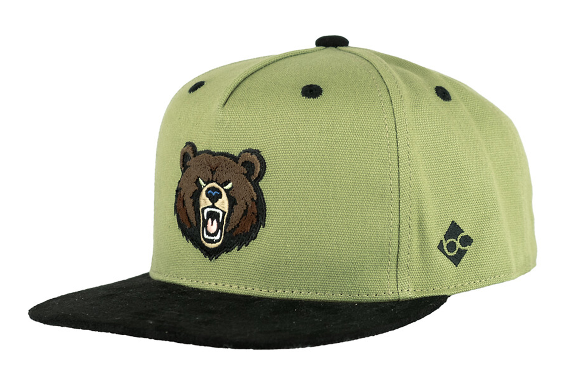 Bavarian Caps Bär Snapback Olive 26578