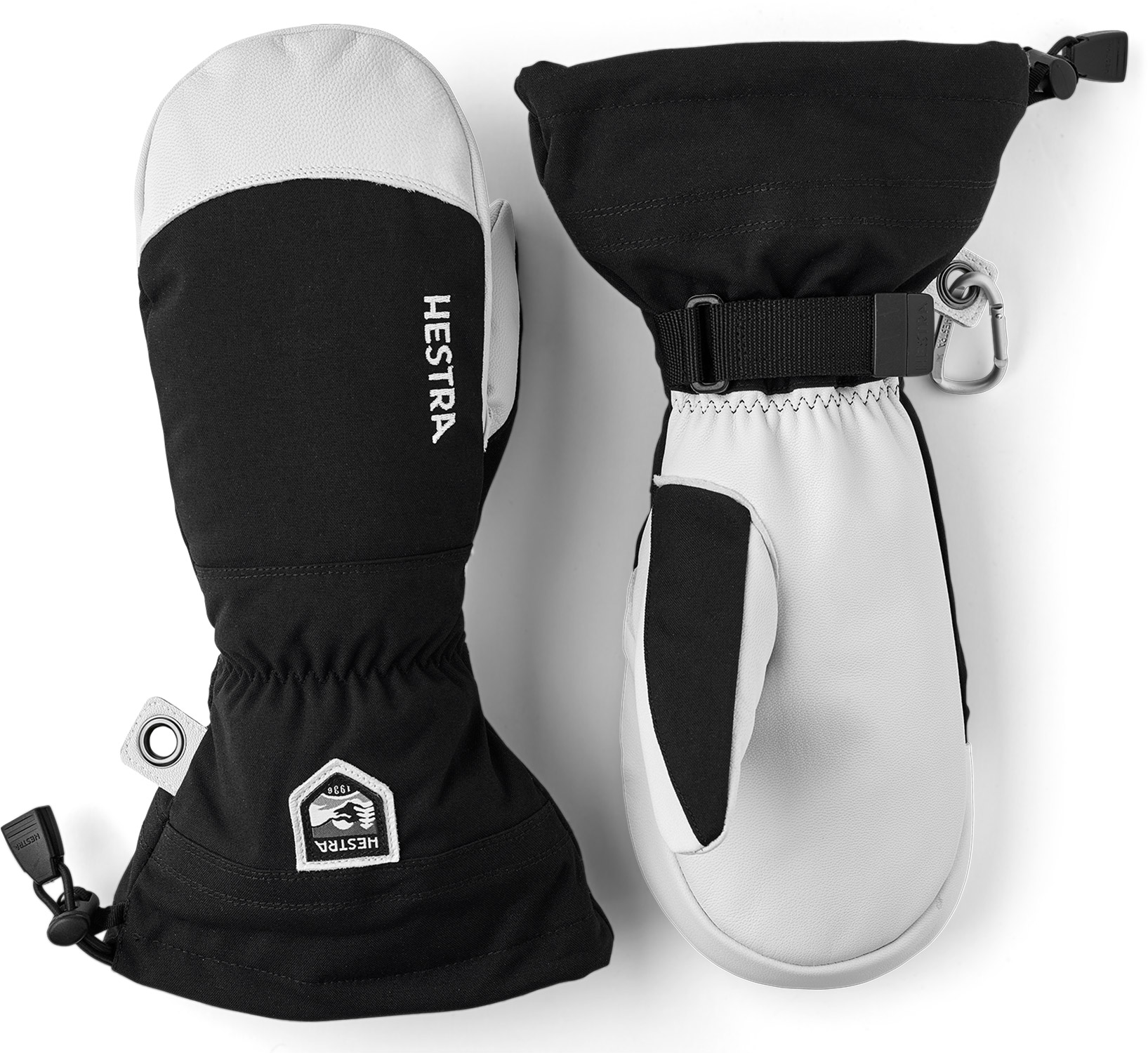 Hestra Army Leather Heli Ski Fäustling Black 24/25 24824 Hestra Army Leather Heli Ski Fäustling Black 24/25 24824