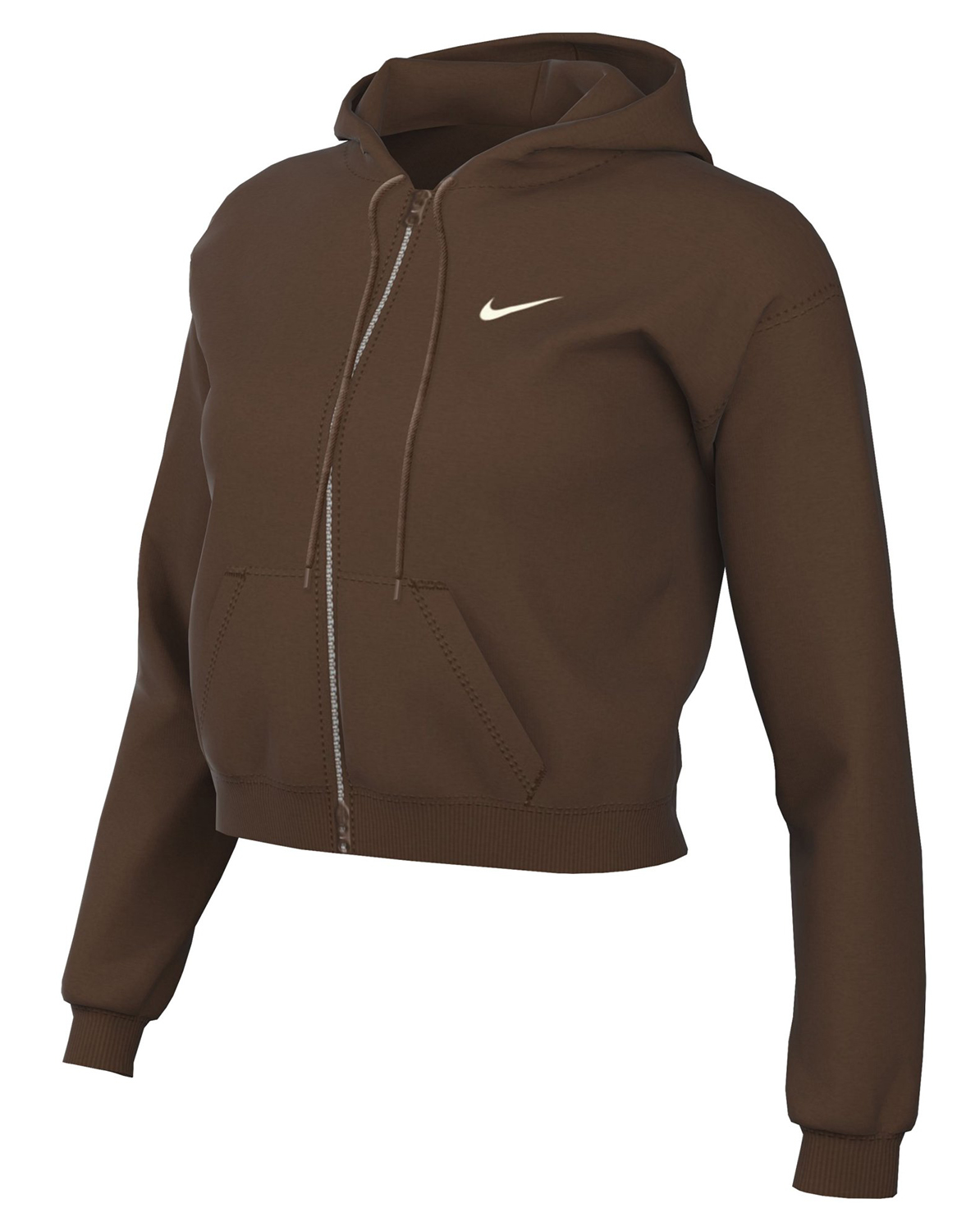 Nike Damen Studio Fullzip Hoodie Cacao Wow Sail 26455