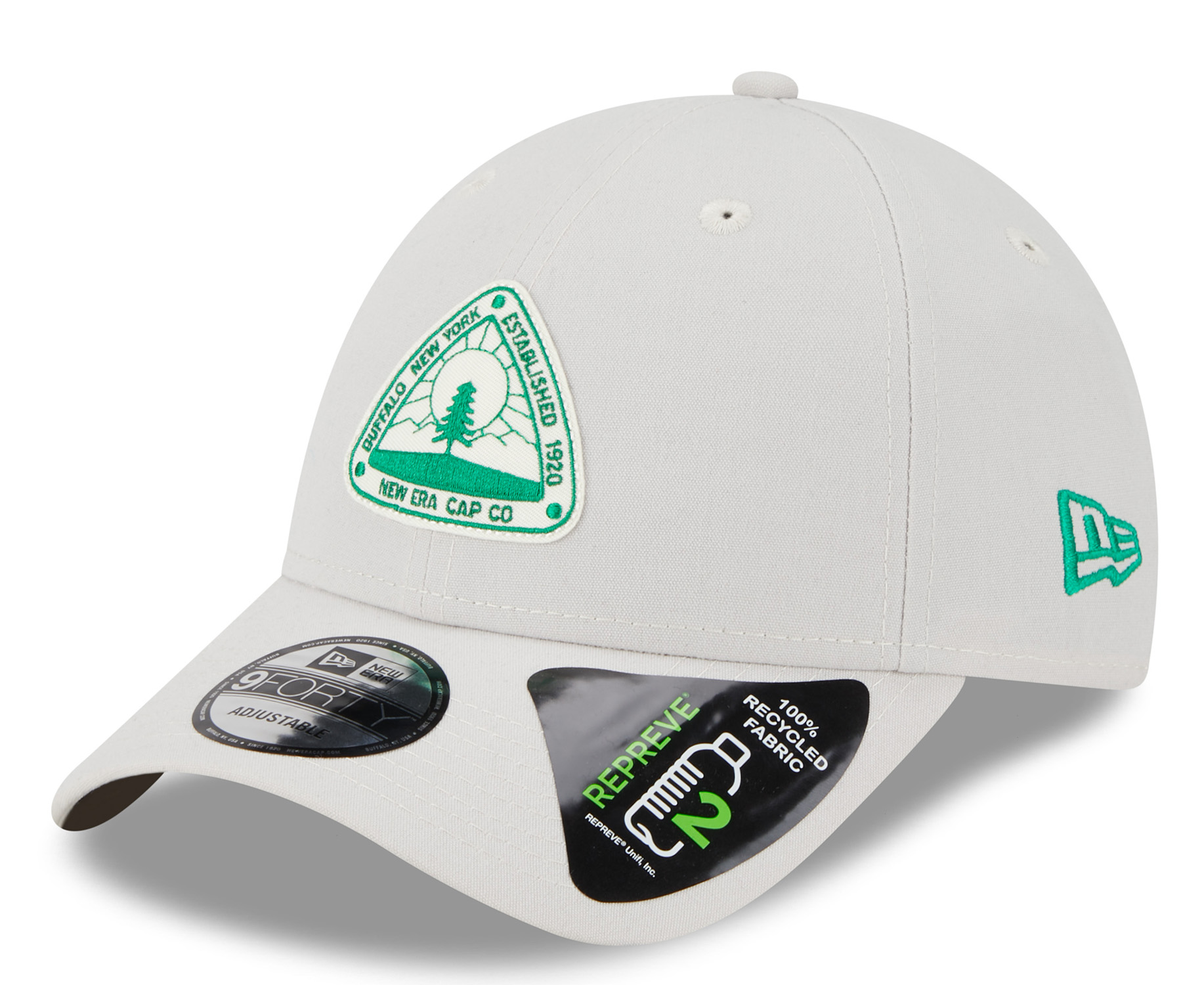 New Era Repreve 9Forty Cap Stone Dark Grey 23514